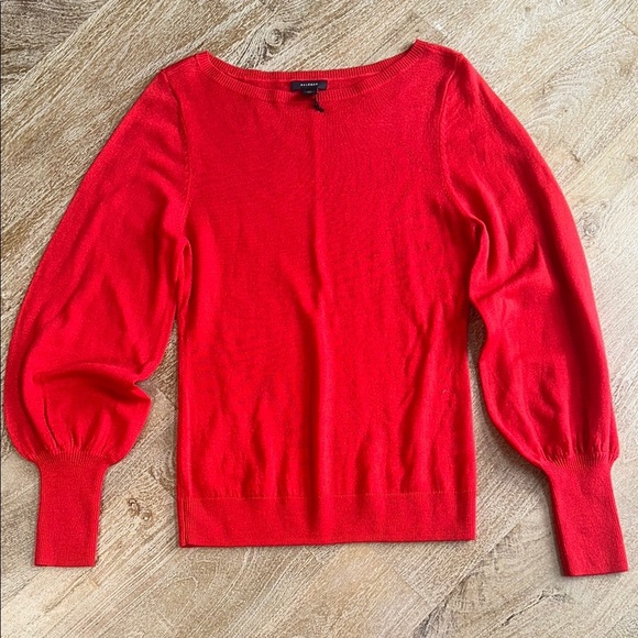 NWOT Halogen Wool Blend Women's Red Sweater XS - Picture 1 of 6